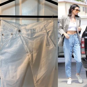 R13 X Over Fly Slim Jeans